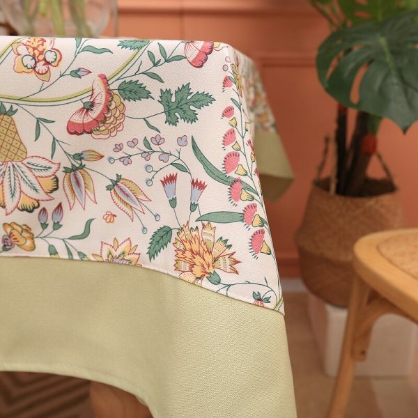 Rectangular dining table cloth, round table cover, tea table cloth - 图片 2